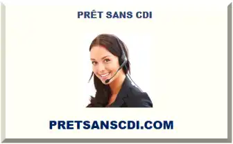 PRÊT SANS CDI 2026-2027